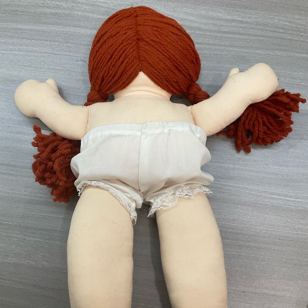 VINTAGE HANDMADE 15” DOLL - Picture 2 of 8